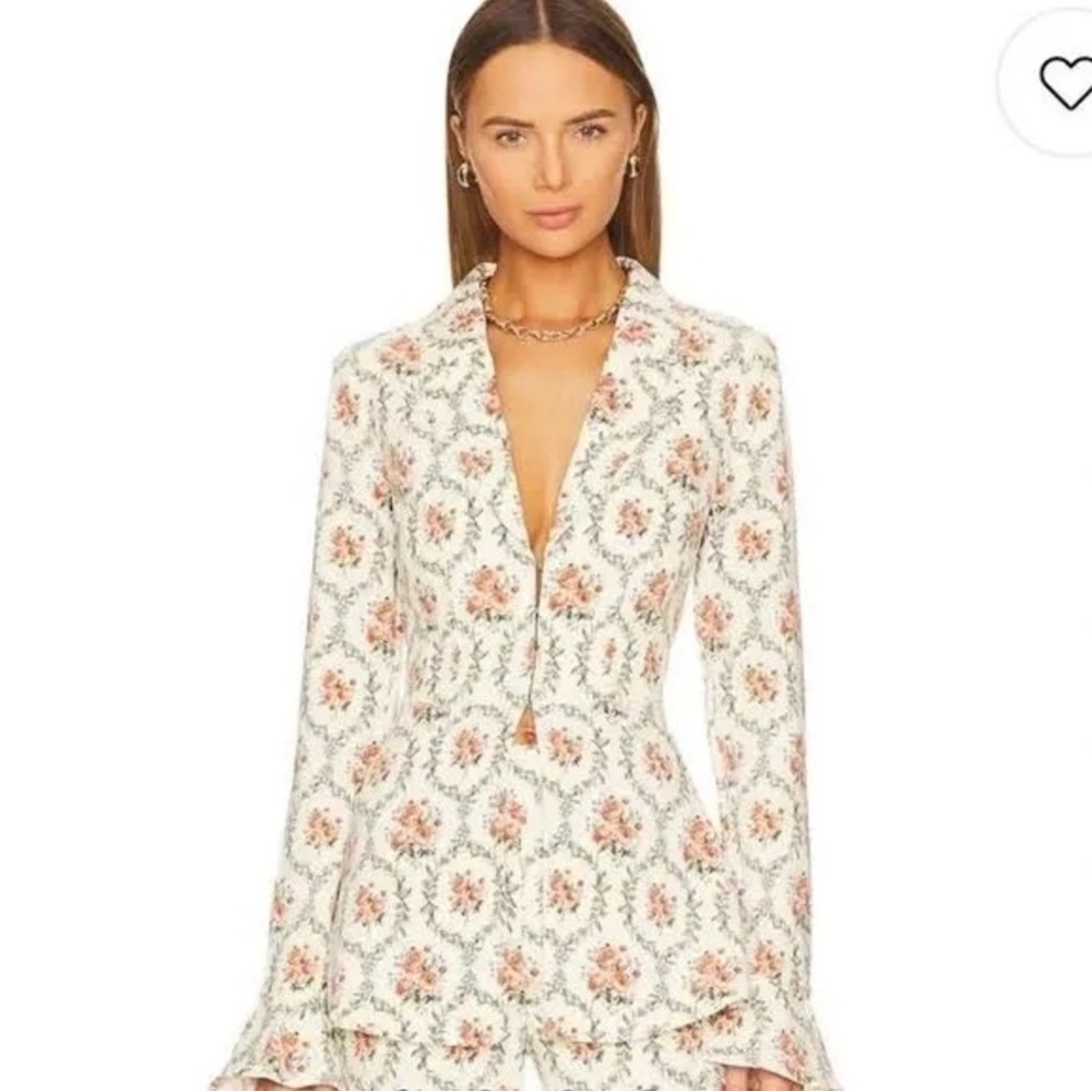 WeWoreWhat Floral Print Blazer
